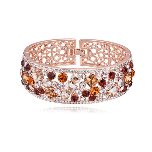 Picture of Austrian Crystal Bracelet - Deep Tender