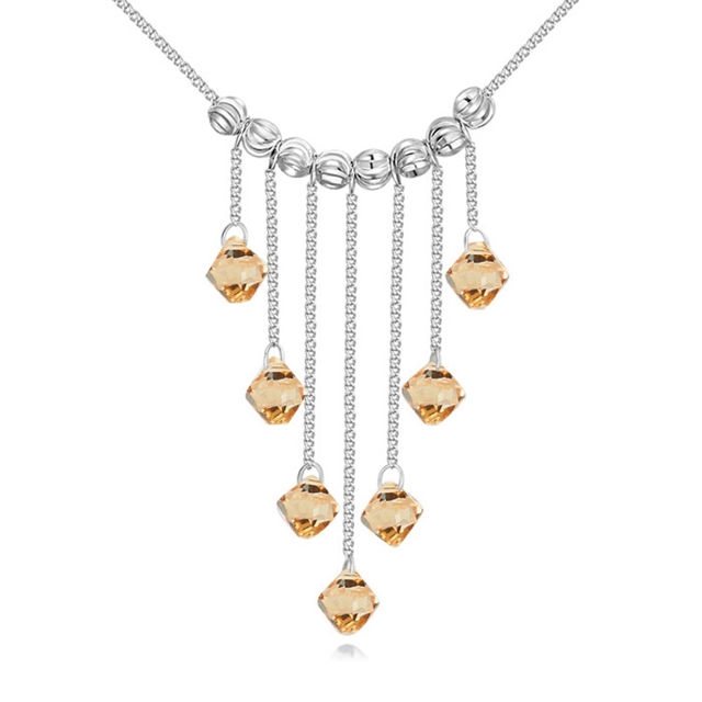 Picture of Austrian Crystal Necklace - Stones Fall