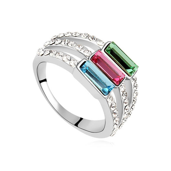 Bild von Austrian Crystal Ring - Elegant