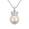 Imagen de Crystal Necklace - Crown On The Stone