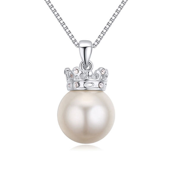 Imagen de Crystal Necklace - Crown On The Stone