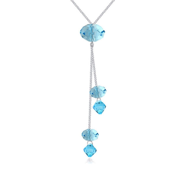 Picture of Austrian Crystal Necklace - Stone Rain