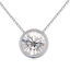 Picture of Austrian Crystal Necklace - Eye Of Love