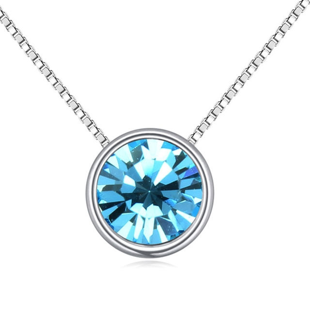 Picture of Austrian Crystal Necklace - Eye Of Love