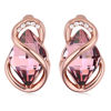Picture of Austrian Crystal Earrings - Stone Surrounded
