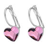 Picture of Austrian Crystal Earrings - Obsession Heart