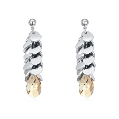 Imagen de Austrian Crystal Earrings - Bunch Of Love With Stone