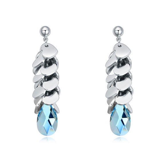 Bild von Austrian Crystal Earrings - Bunch Of Love With Stone
