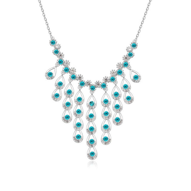 Picture of Austrian Crystal Necklace - Luxurious Stones