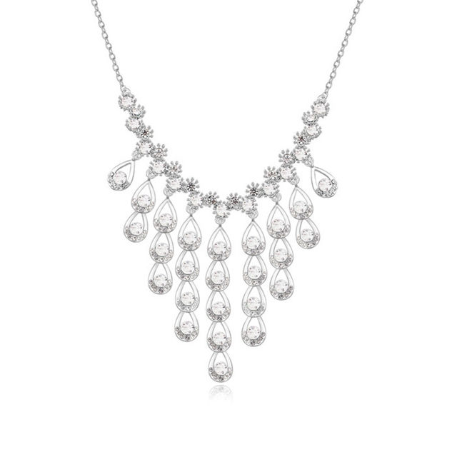 Picture of Austrian Crystal Necklace - Luxurious Stones