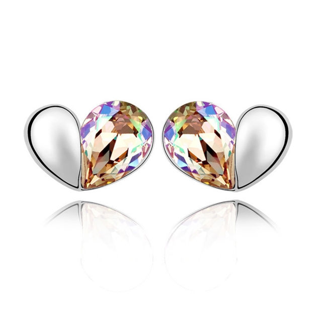 Picture of Austrian Crystal Earrings - Love Passphrase