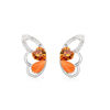 Image de Austrian Crystal Earrings - Butterfly