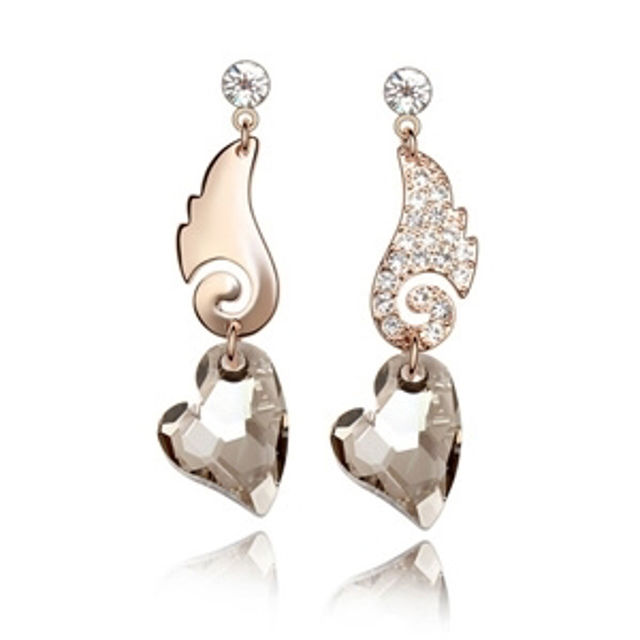 Picture of Austrian Crystal Earrings - Wing