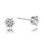 Picture of Austrian Zircon Earrings - Star Charm