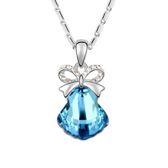 Picture of Austrian Crystal Necklace - Shell Stone