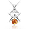 Picture of Austrian Crystal Necklace - Lucky Doll