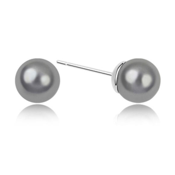Imagen de Simple Love Swarovski Elements Pearl Earrings