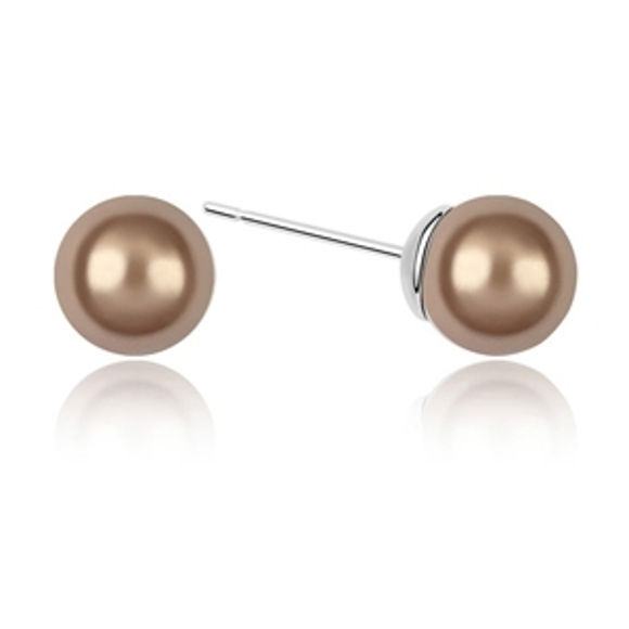 Bild von Simple Love Swarovski Elements Pearl Earrings