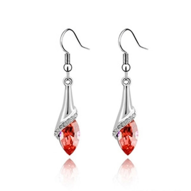 Picture of Shine Point Swarovski Elements Crystal Earrings