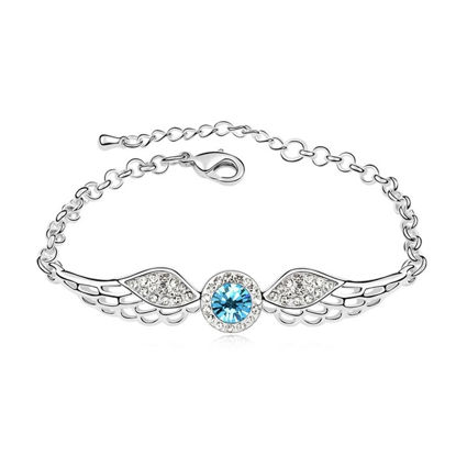 Image de Angel Wings Crystal Inlaid Bracelet