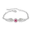 Image de Angel Wings Crystal Inlaid Bracelet