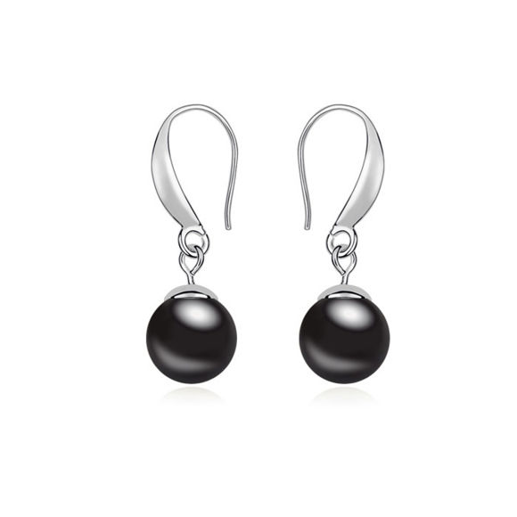 Picture of Perfect Date Swarovski Elements Pearl Earringsl Earrings