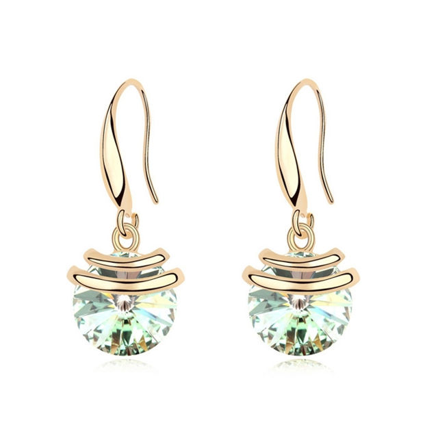 Picture of Magic Bean Swarovski Elements Crystal Earrings