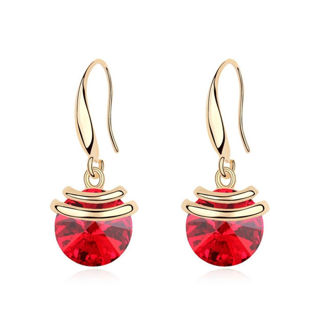 Picture of Magic Bean Swarovski Elements Crystal Earrings