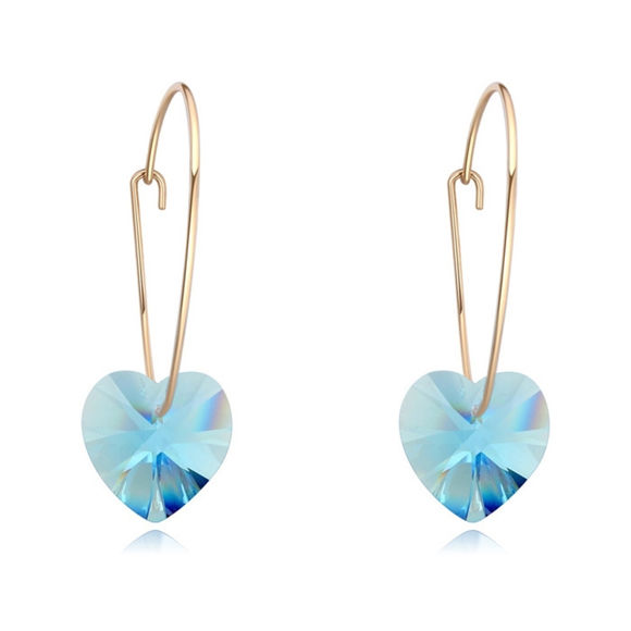 Imagen de Sweet Heart Crystal Earrings