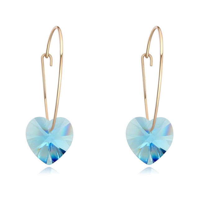 Picture of Sweet Heart Crystal Earrings