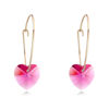 Imagen de Sweet Heart Crystal Earrings