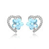 Bild von Plum Blossom Swarovski Elements Crystal Earrings
