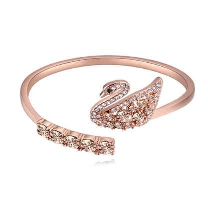 Image de Dancing Swan Crystal Inlaid Bracelet