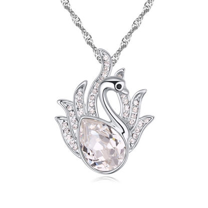 Picture of Swan Princess Swarovski Elements Crystal Necklace