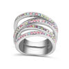 Picture of Interwined Crystal Mosaic Ring