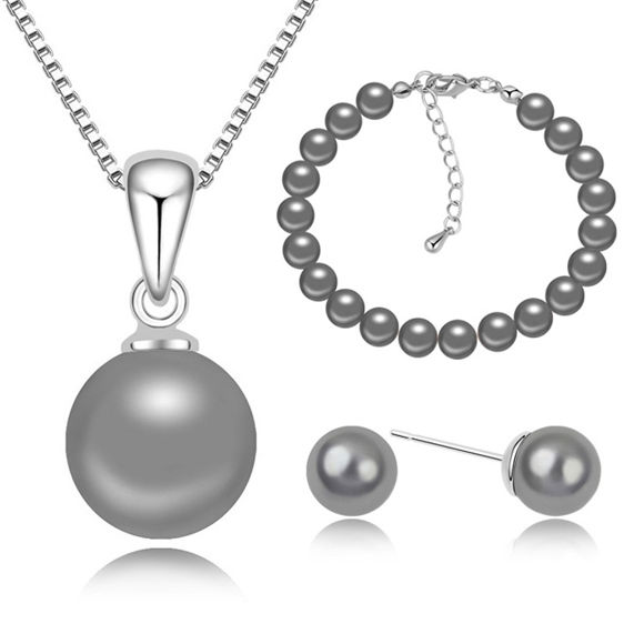 Imagen de Dream Pearl Package(Earrings & Necklace & Bracelet)