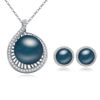 Picture of Fantasia Micro-Zircon Pearls Package(Earrings & Necklace)