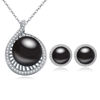 Imagen de Fantasia Micro-Zircon Pearls Package(Earrings & Necklace)