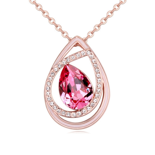 Picture of Heart Dream Crystal Necklace