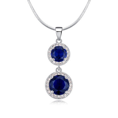 Picture of Double Love Crystal Necklace