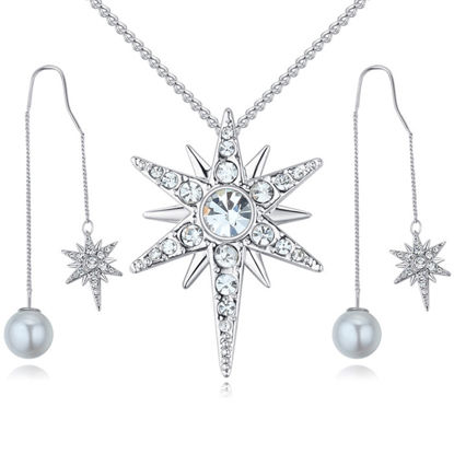 Imagen de Badge of Love Crystal Package(Necklace & Earrings)