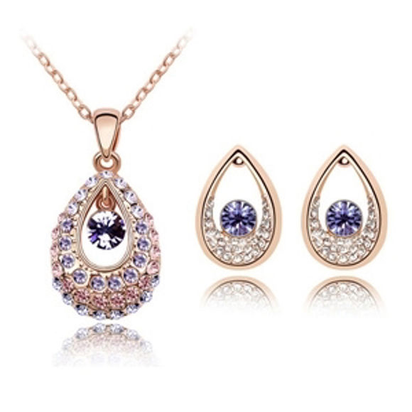Bild von Princess of India Crystal Package(Necklace & Earrings)