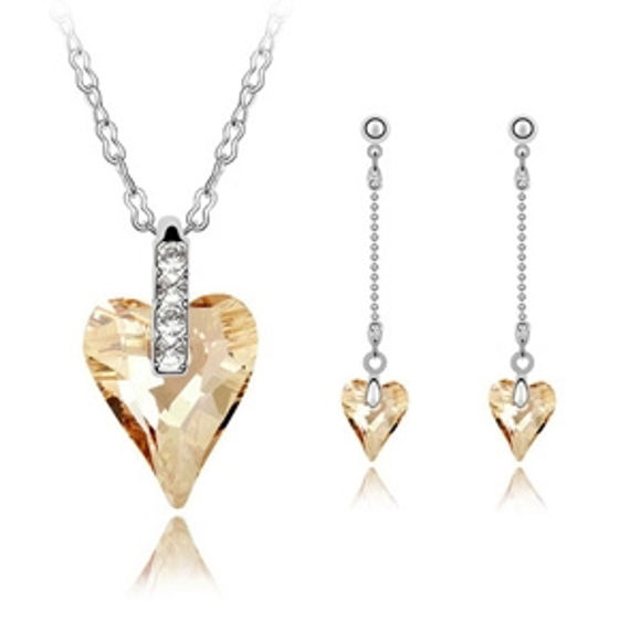 Picture of As Wishes Crystal Package(Necklace & Earrings)