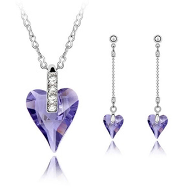 Picture of As Wishes Crystal Package(Necklace & Earrings)