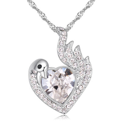 Picture of Phoenix Heart Crystal Necklace