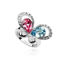 Picture of Beauty Butterfly Crystal Mosaic Ring