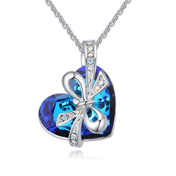 Picture of Dream Butterfly Necklace With Swarovski Elements