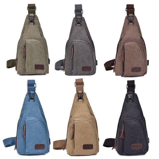 Picture of Multi-functional Outdoor Canvas Messenger Bag