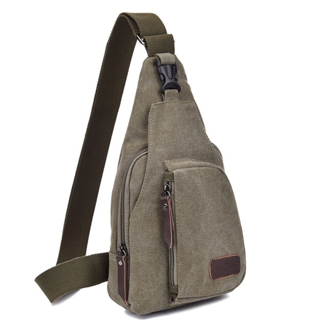 Picture of Multi-functional Outdoor Canvas Messenger Bag