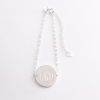 Picture of 925 Sterling Silver Monogram Disc Bracelet - Custom Made with Any Initial
